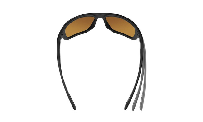 Wiley X Kingpin Ochelari de Protectie Balistica - Rama Neagra Mata - Lentile CAPTIVATE™ Polarized Bronze Mirror