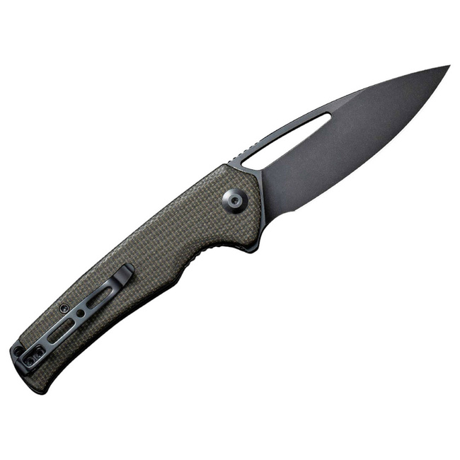 POCKET KNIFE - "SENCUT Mims Micarta Dark Green Black" - Böker