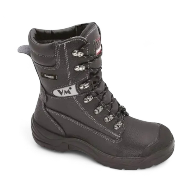 Safety boots - LONDON 2330-S3 CI – with steel toe cap and anti-perforation midsole - Black - VM