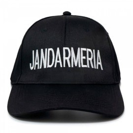 Sapca text „JANDARMERIA”, neagra