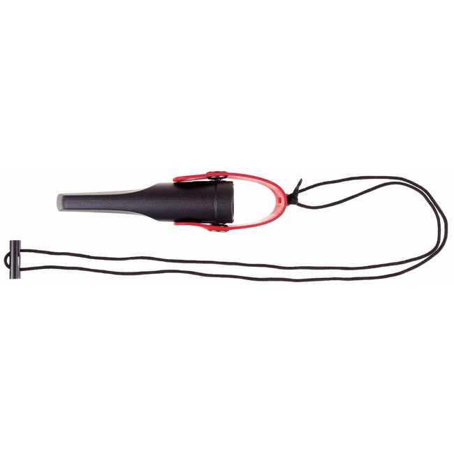 Outdoor Knife, "Mini", fire starter, plastic sheath