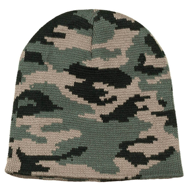 KNITTED HAT - BEANIE - MFH - WOODLAND