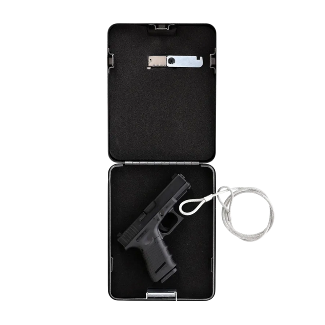 Cutie metalica pistol Safe Box L - mini seif din otel pentru obiecte de valoare - Umarex 