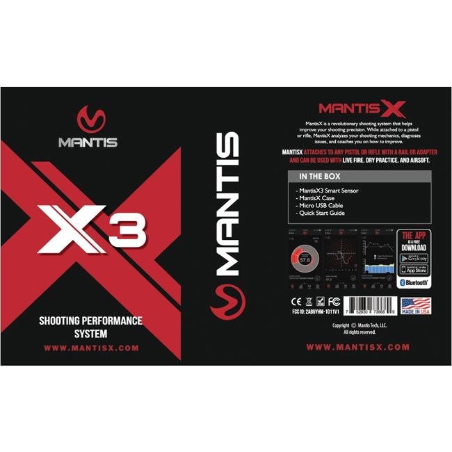 Sistem de antrenament pentru performanta la tragere Mantis X3