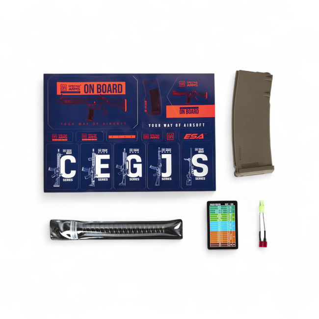 Replica Carabine, Pusca airsoft - SA-F08 FLEX HAL ETU - Half-Tan - Specna Arms