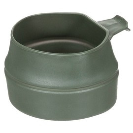 Pahar pliabil din plastic 250 ml - Surplus Militar armata suedeza - culori diverse - Uzat