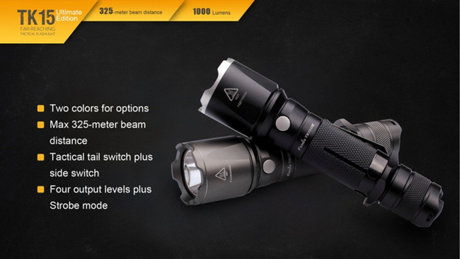 Lanterna Fenix TK15UE, impermeabila