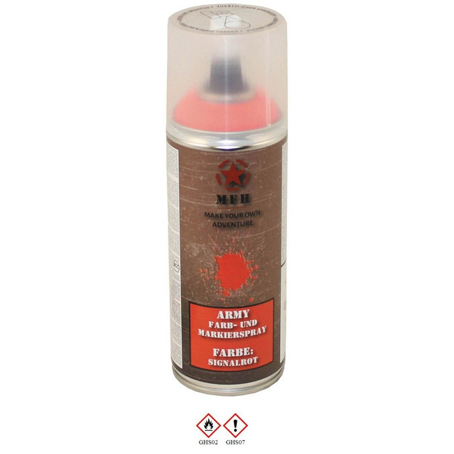 Army Spray Paint - ROSU NEON - RAL2005 - 400 ml