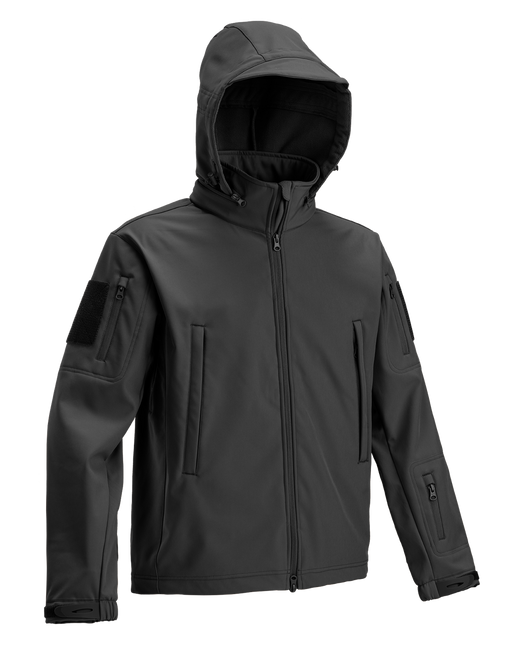 JACHETA TACTICA SOFTSHELL - NEGRU