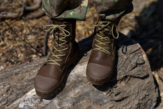 Brown Winter Boots Viking - Combat