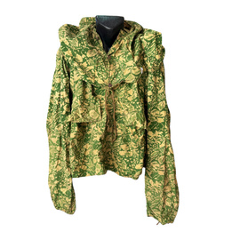 Smock camuflaj Summer Leaf/Reverse Leaf - Model pentru lunetisti si cercetasi - Surplus Militar de la Armata Romana - Degradat/deteriorat