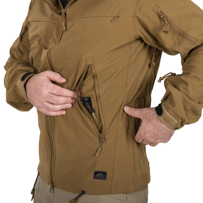 Jacheta COUGAR QSA PLUS HID - SoftShell Windblocker - Bleumarin