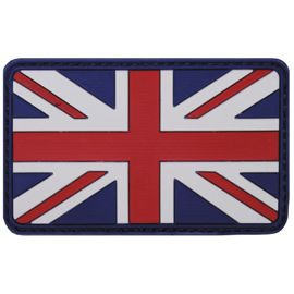 Patch, emblema "U. K.", 3D, 8 x 5 cm