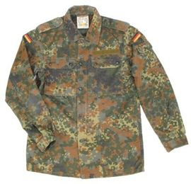 CAMASA DE TEREN - CAMUFLAJ FLECKTARN - SURPLUS MILITAR ARMATA GERMANA - UZAT