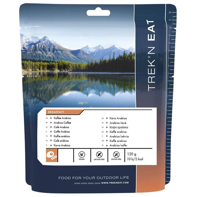 Trek 'n Eat, Cafea ARABICA, 120 g