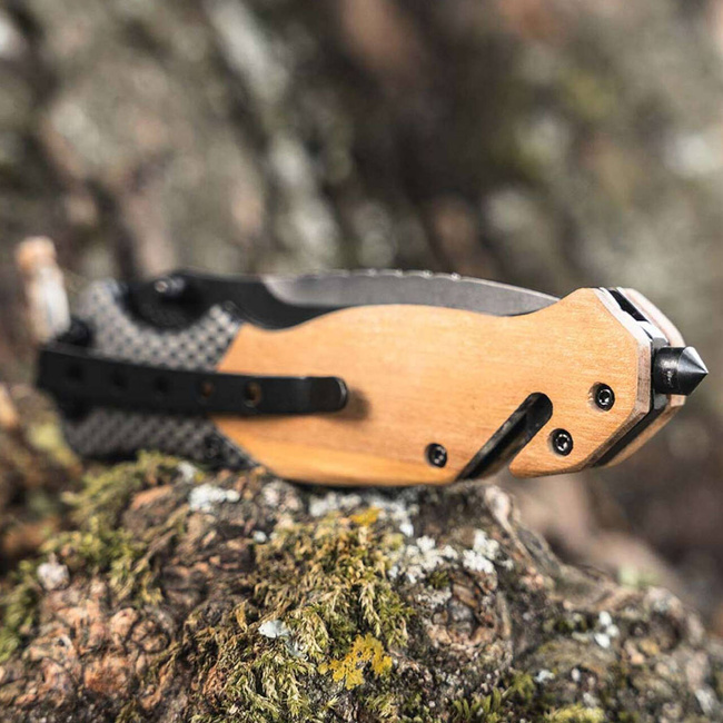 POCKET KNIFE  BLOMKVIST OLIVE - MAGNUM BY BOKER