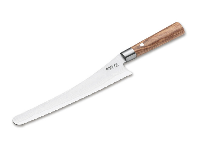 CUTIT DE BUCATARIE "DAMASCUS OLIVE BREAD KNIFE" - BOKER