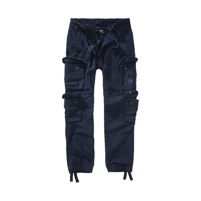 Pantaloni Cargo Pure Slim Fit pentru barbati - Bleumarin - Brandit 