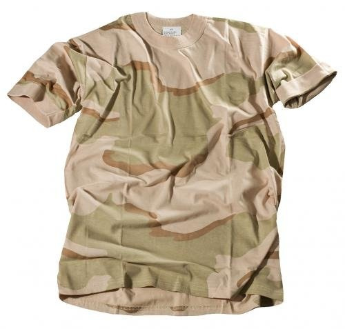 TRICOU DE COPII US DESERT CAMO