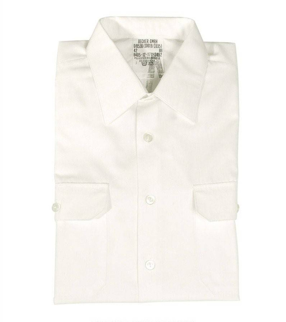 GERMAN SERVICE SHIRT - LONG SLEEVE - WHITE - USED