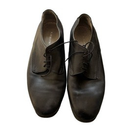 PANTOFI DIN PIELE NEAGRA - SURPLUS MILITAR ARMATA ROMANA - UZATI