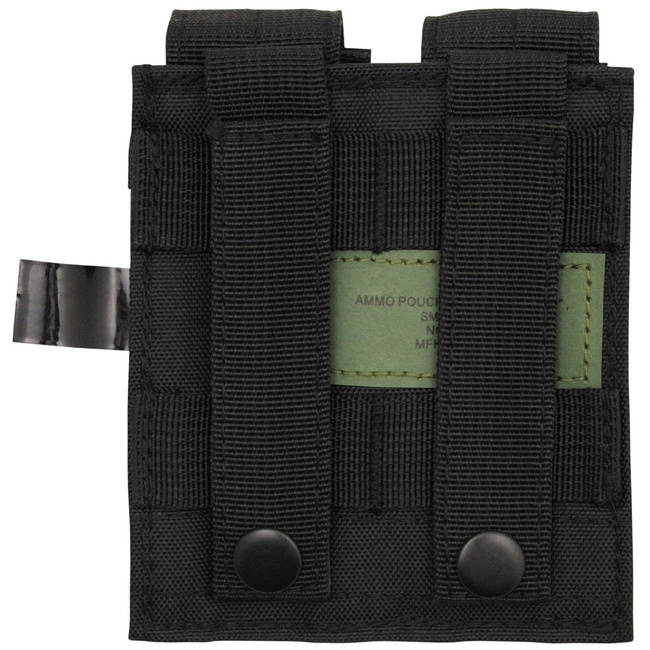 Ammo double pouch, small, Molle system - Black