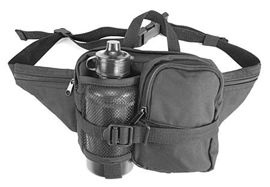 DRINK BOTTLE WAIST BAG 0.5 LTR. BLACK