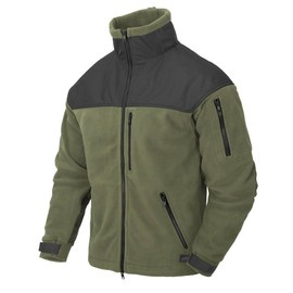 JACHETA FLEECE - CLASSIC ARMY - Helikon Tex - OLIV/NEGRU