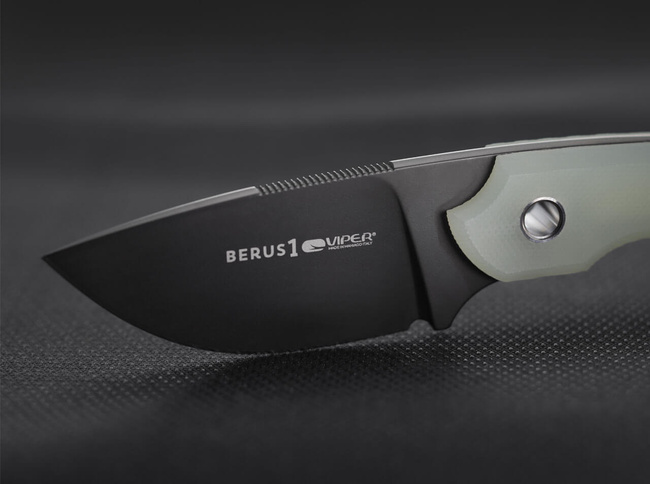 Cuțit cu lamă fixă - Berus 1 G10 - Viper® - DLC Jad