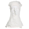 BW balaclava, white, fire-resistant, used