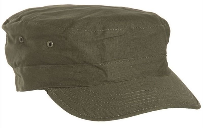 US BDU FIELD CAP - COTTON RIP-STOP - Mil-Tec - OD