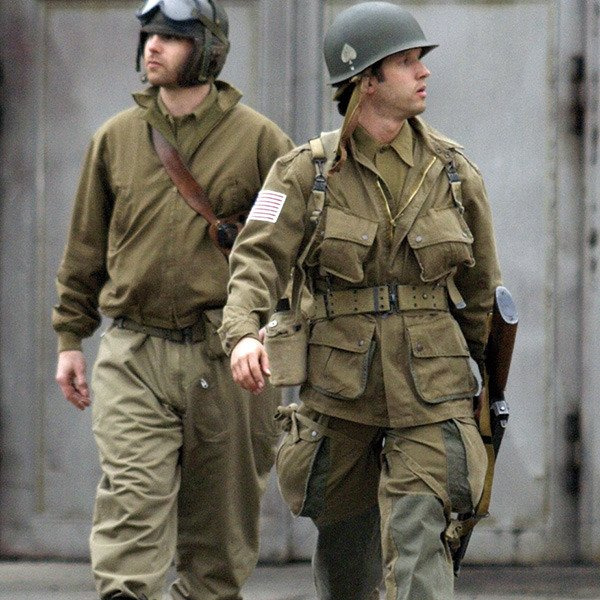 Costum de parasutist M42 US, ranforjat - repro