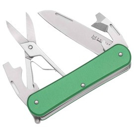 POCKET MULTI-TOOL - "Fox Vulpis 130-F4 Aluminum OD Green" - FOX KNIVES