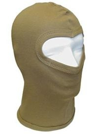 MASCA BALACLAVA 1-HOLE THIN COTTON COYOTE