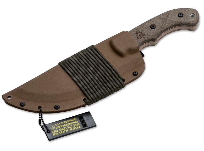 Cutit TOPS Knives Tom Brown Tracker Tan