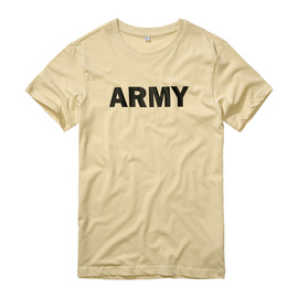 TRICOU - ARMY PRINT - BEIGE - BRANDIT