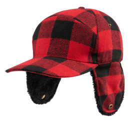 CACIULA PENTRU IARNA - LUMBERJACK - ROSU/NEGRU - BRANDIT
