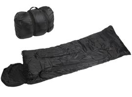 SAC DE DORMIT - "PILOT" - 185 x 75 CM - Mil-Tec® - NEGRU