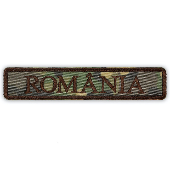 ECUSON ROMANIA COMBAT FORTE TERESTRE 12.5 x 2.5cm
