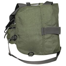 US face mask pocket, od green, like new 23 x 12 x 25 cm