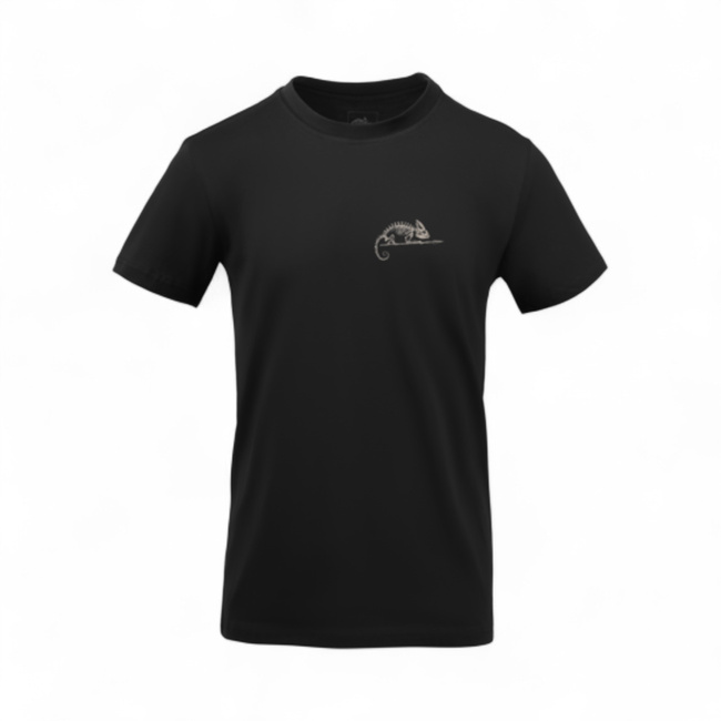 Tricou clasic cu logo - Helikon-Tex - Negru - Helikon-Tex