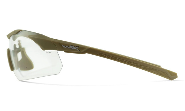 Ochelari - Wileyx - VAPOR COMM 2.5 Grey/Clear/Light Rust Matte Tan Frame