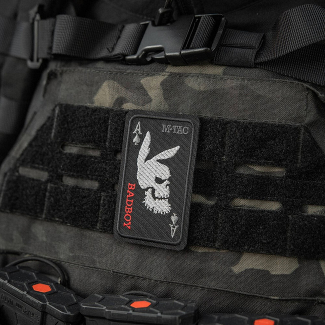 BAD BOY PATCH (embroidered) - BLACK - M-TAC