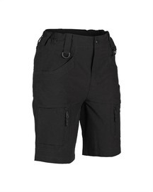 PANTALONI SCURTI ELASTICI ASSAULT - Mil-Tec® - NEGRI