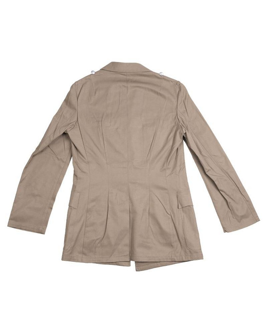 GERMAN UNIFORM JACKET -  KHAKI - MILITARY SURPLUS - LIKE NEW