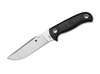 BRADLEY BOWIE KNIFE - BLACK - SPYDERCO