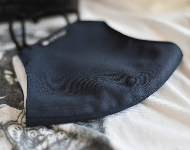 Masca reutilizabila textil JANDARMERIA cu strat filtrant integrat - Lecter Tactical - Albastru Inchis