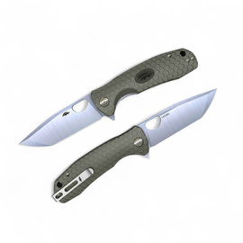 Cutit de buzunar - Honey Badger Tanto 14C28N Medium Green