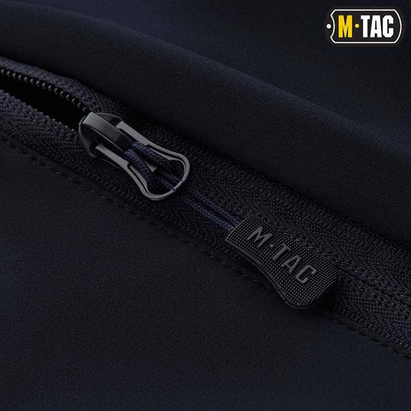 JACHETA  SOFTSHELL - M-TAC - BLEUMARIN INCHIS - CU INSEMNE - POLITIA PENITENCIARA ANP