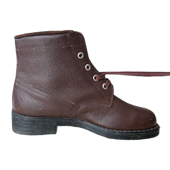 GHETE MARO DIN PIELE - SURPLUS MILITAR DE LA ARMATA ROMANA - CA NOI